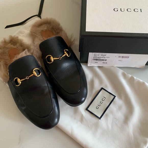 Gucci Shoes - Gucci Princetown Leather Slipper